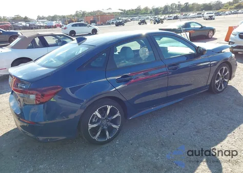 2025 Honda Civic Hybrid Sport/Sport Touring from USA, damaged, VIN 2HGFE4F8XSH334830